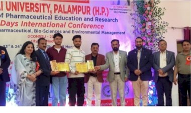 हिमालयन इंस्टीट्यूट के छात्रों ने अंतरराष्ट्रीय सम्मेलन में पोस्टर प्रस्तुति में दूसरा स्थान हासिल किया