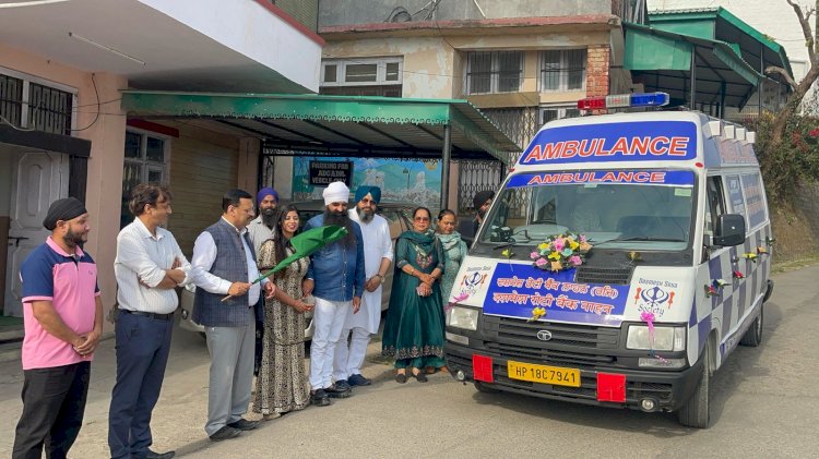 दशमेश रोटी बैंक ने शुरू की एंबुलेंस सेवा, आपातकालीन स्थिति में लोगों को मिलेगी सुविधा