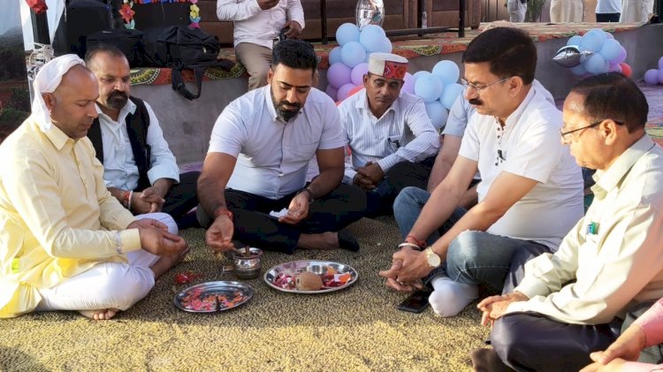 उपायुक्त ने प्रधानमंत्री कृषि सिंचाई योजना के तहत 50 लाख की 10 परियोजनाओं के किए लोकार्पण