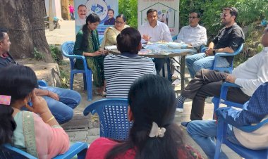 नगर परिषद सुजानपुर के वार्ड नंबर 09 में हनुमान मंदिर के पास लगाया समाधान शिविर