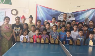 अंडर- 15 टेबल टेनिस वर्ग में नव्या ने बाजी मारी,नाहन में मोटिवेशनल प्रतियोगिता आयोजित...