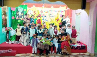 शैम रॉक रोजेज़ स्कूल कच्चीघाटी में धूमधाम से मनाया गया बैसाखी पर्व 