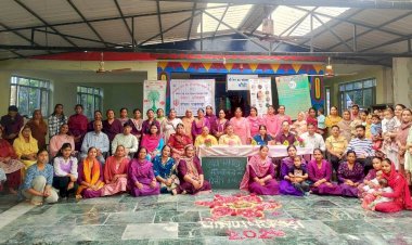 मोहीं में मनाया पोषण पखवाड़ा, लोगों को समझाया पोषण का महत्व