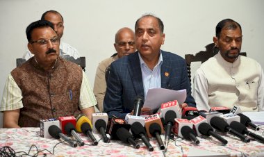 कांग्रेस पार्टी के भ्रष्टाचार का अग्रदूत है नेशनल हेराल्ड अखबार, मुख्यमंत्री सुक्खू ने नियमों के विपरीत दिया दो करोड़ से अधिक का विज्ञापन : जयराम ठाकुर