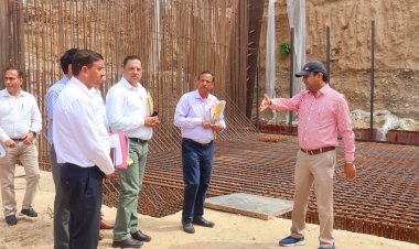 जिला ऊना में निर्माणाधीन परियोजनाओं का सचिव अभिषेक जैन ने किया निरीक्षण