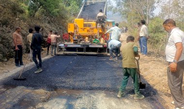 हरड़गलू-पधर सड़क की टारिंग एवं विस्तारीकरण पर आमजन ने जताई खुशी, मुख्यमंत्री व विभाग को कहा थैंक्यू