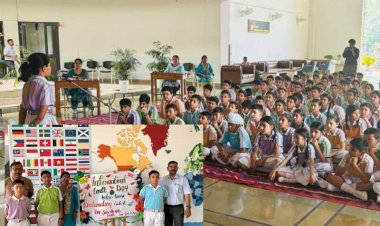 अरिहंत इंटरनेशनल विद्यालय नाहन में पृथ्वी दिवस पर विशेष आयोजन....