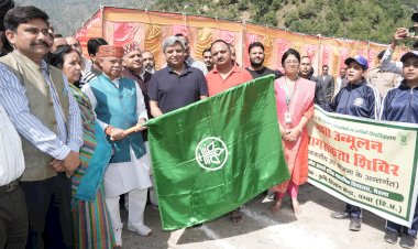 राज्यपाल ने चम्बा में नशामुक्त जन जागरण रैली को हरी झंडी दिखाई