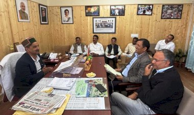 केवल सिंह पठानिया ने शाहपुर विधानसभा क्षेत्र में बागवानी परियोजनाओं की समीक्षा की