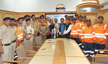 मुख्यमंत्री ने एसडीआरएफ को राष्ट्रीय प्रतियोगिताओं में प्रथम स्थान प्राप्त करने पर बधाई दी