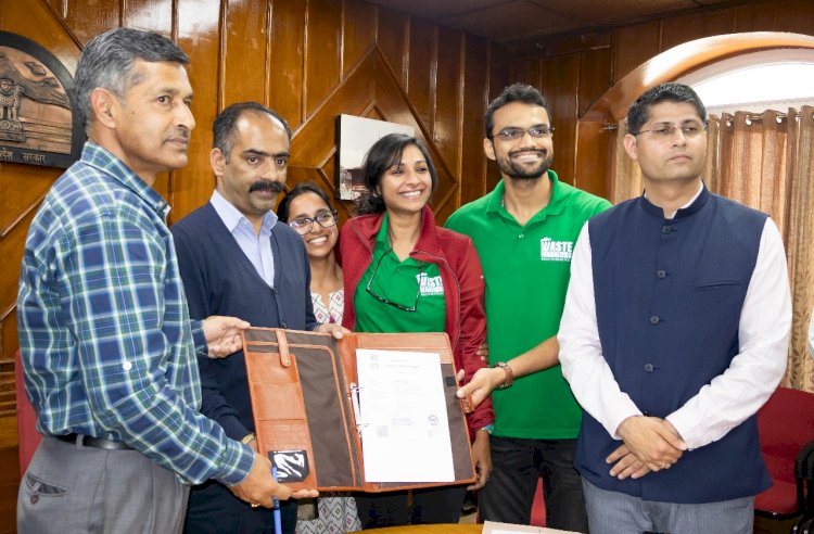 ग्रामीण क्षेत्रों में स्थायी अपशिष्ट प्रबंधन के लिए ग्रामीण विकास विभाग और वेस्ट वॉरियर्ज सोसायटी ने मिलाया हाथ