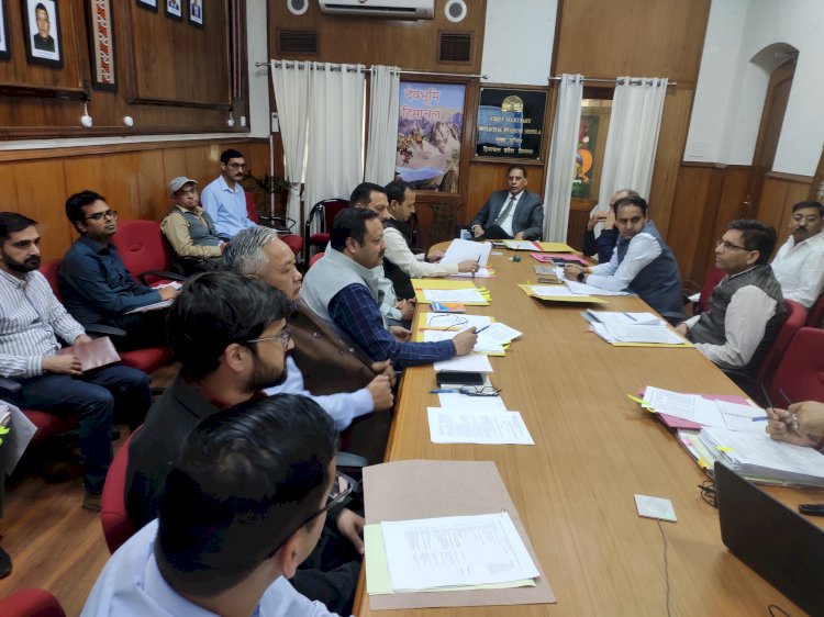 मुख्य सचिव ने एकल उपयोग प्लास्टिक के उन्मूलन के लिए राज्य स्तरीय एसटीएफ बैठक की अध्यक्षता की