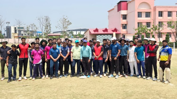 इंटर डिस्ट्रिक्ट T-20 क्रिकेट चैंपियनशिप के लिए सिरमौर जिले की टीम का चयन