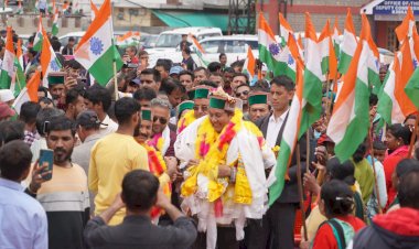 राजस्व मंत्री ने जिला स्तरीय मजदूर दिवस कार्यक्रम में बतौर मुख्य अतिथि शिरकत की