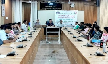 अस्पताल सुरक्षा एवं आपदा प्रबंधन पर तीन दिवसीय प्रशिक्षण कार्यक्रम शुरू