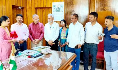 सिरमौर प्रेस क्लब के सदस्यों ने नवनियुक्त डीसी सिरमौर प्रियंका वर्मा से की मुलाकात