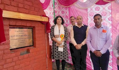 11 लाख की लागत से निरमंड में बनेगा रेडक्रॉस भवन, उपायुक्त ने किया शिलान्यास