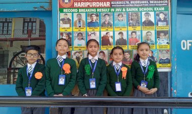 नवोदय विद्यालय परीक्षा: मां भगवती पब्लिक स्कूल हरिपुर धार के 5 नोनिहालों का हुआ चयन....