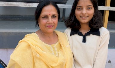 यूपीपीसीएस के साथ राजनीति में जाने का इरादा रखती है कन्या स्कूल नाहन की +2 की  मेरिट में आई कल्पना...