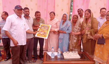 6.78 करोड़ रुपए से बनेगी ठठड - त्रिपल - मेवा सड़क : कमलेश ठाकुर