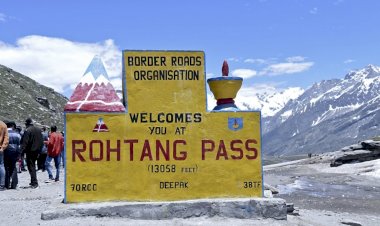 रोहतांग दर्रा 24 मई से पर्यटकों के लिए खुला, प्रशासन ने जारी किए दिशा-निर्देश