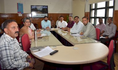 9वें मेगा मॉक अभ्यास के आयोजन के सम्बन्ध में समीक्षा बैठक आयोजित