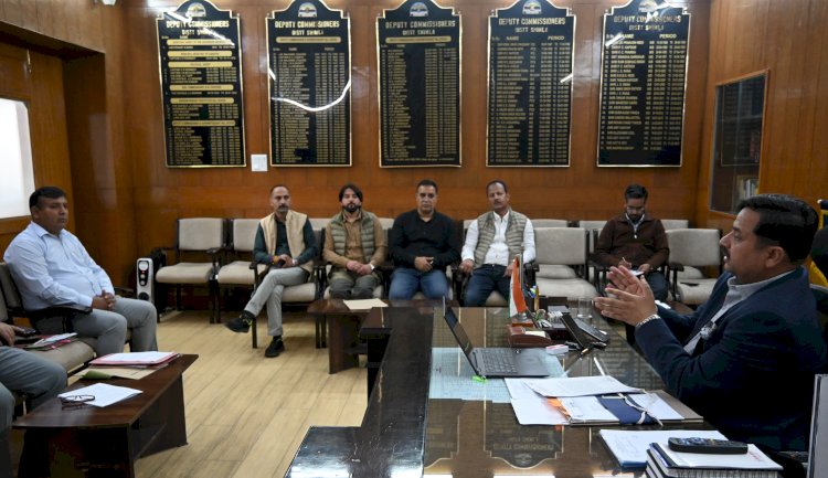 शिमला शहर में बेहतर यातायात व्यवस्था के लिए आमजन से सुझाव आमंत्रित