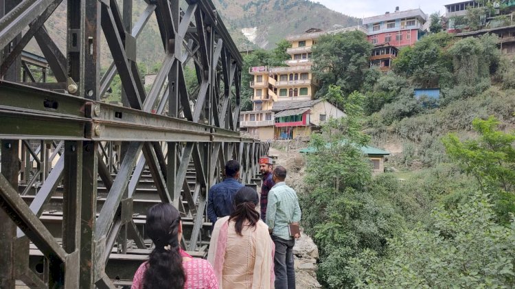 उपायुक्त ने औट और बालीचौकी तहसील का औचक निरीक्षण किया