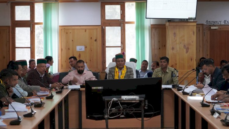 किन्नौर जिला के लोगों की समस्याओं का समयबद्ध सीमा में निपटान सुनिश्चित बनाएं संबंधित अधिकारी - जगत सिंह नेगी