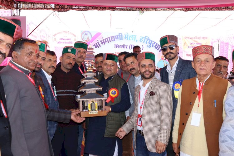 हरिपुरधार में शीघ्र बनाया जाएगा सिविल अस्पताल- विनय कुमार