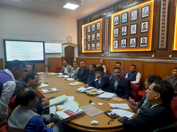 मुख्य सचिव ने सिविल डिफेंस सलाहकार समिति की बैठक की अध्यक्षता की