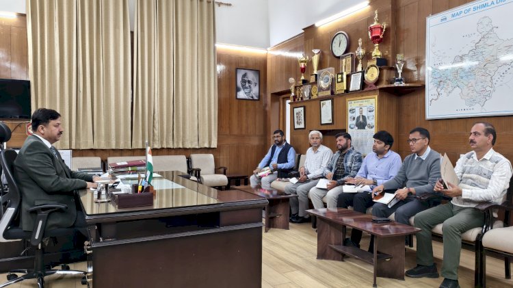 शिमला जिला में ईंधन एवं गैस की आपूर्ति करने वाली कंपनियों के साथ बैठक आयोजित