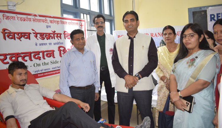 उपायुक्त हेमराज बैरवा ने किया विश्व रेडक्रॉस दिवस कार्यक्रम का शुभारंभ