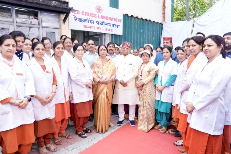 राज्यपाल ने हमीरपुर में अंतर्राष्ट्रीय रेडक्रॉस दिवस के राज्य स्तरीय समारोह की अध्यक्षता की