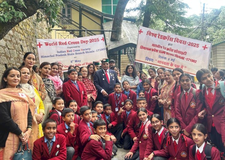 विश्व रेडक्रॉस दिवस पर बधाई दी