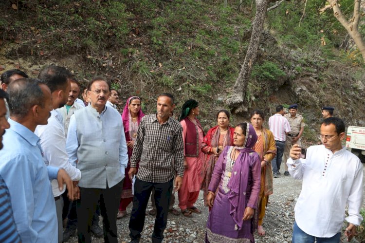 हर्षवर्धन चौहान ने 23 करोड़ से निर्मित होने वाली मानल-कोडगा संपर्क सड़क का किया शिलान्यास
