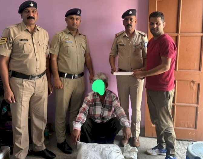 पांवटा में रिहायशी मकान बरामद हुई 17.002 किलो ग्राम चुरा पोस्त,आरोपी दबोचा