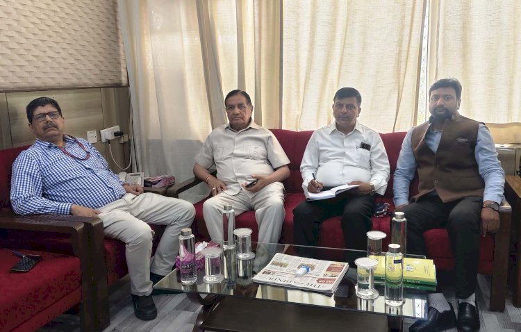 कुलदीप कुमार ने राष्ट्रीय सफाई कर्मचारी आयोग के सचिव से भेंट की