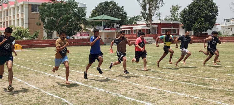 ऊना में खनन रक्षक पदों के लिए शारीरिक फिटनेस परीक्षा सफलतापूर्वक संपन्न
