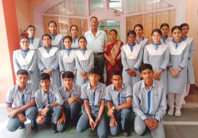 ए वी एन के दो विद्यार्थियों को दसवीं की बोर्ड परिक्षा में प्रदेश मैरिट सूचि में मिला स्थान ...
