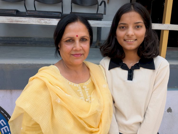 यूपीपीसीएस के साथ राजनीति में जाने का इरादा रखती है कन्या स्कूल नाहन की +2 की मेरिट में आई कल्पना...