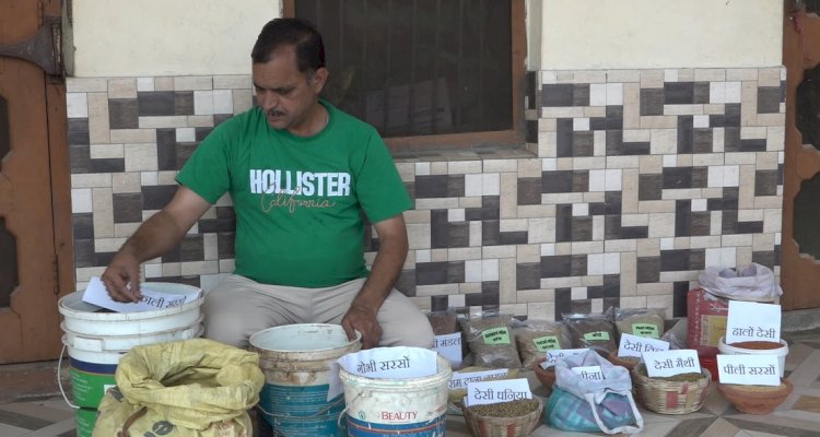 ललित कालिया के बीज बैंक में उपलब्ध हैं कई फसलों के प्राचीन देसी बीज