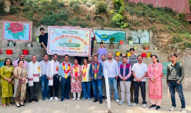 विनोद चौहान बने सी एंड वी अध्यापक संघ शिमला के अध्यक्ष, अचला शर्मा महासचिव चुनी गई...