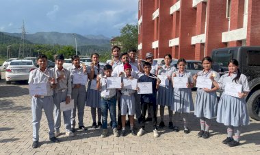 अरिहंत इंटरनेशनल विद्यालय ने विद्यार्थियों का जिला स्तरीय शूटिंग प्रतियोगिता में लहराया परचम