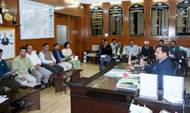 उप-राष्ट्रपति के प्रस्तावित दौरे को लेकर बैठक का आयोजन, उपायुक्त ने की अध्यक्षता