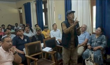 जीएचएनपी का जायजा लेने तीर्थन घाटी शाईरोपा पहुंची विश्व बैंक की टीम।  स्थानीय हितधारकों के साथ किया बैठक का आयोजन।