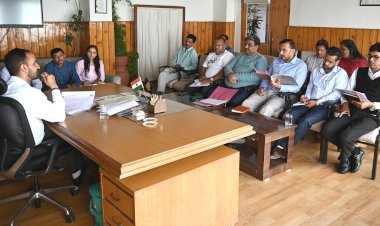 प्रधानमंत्री सूर्या घर मुफ्त बिजली योजना का पंचायत स्तर तक होगा प्रचार-प्रसार - अभिषेक वर्मा