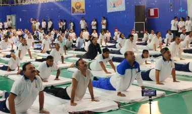 धर्मशाला में भव्य आयोजन के साथ मनाया गया 11वां राज्यस्तरीय योग दिवस: यादविंदर गोमा