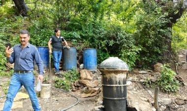 चार अवैध शराब की भट्टियों व 2600 लीटर लाहन मौके पर नष्ट की...