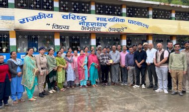 नौहराधार विद्यालय में आयोजित हुआ विधिक सेवा शिविर